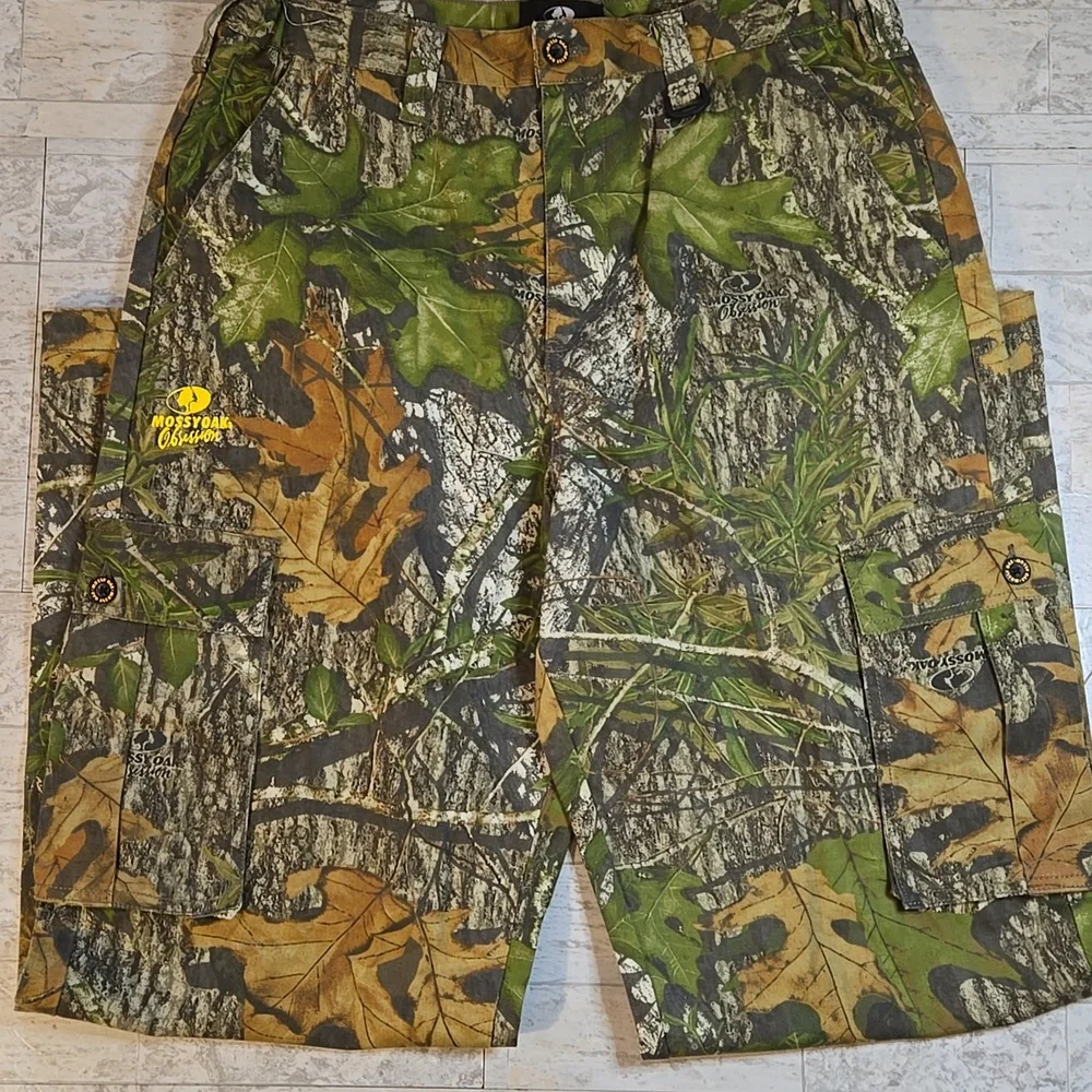 Mossy Oak Camouflauge Cargo Pants MENS SIZE 36 X 33 - Picture 6 of 10